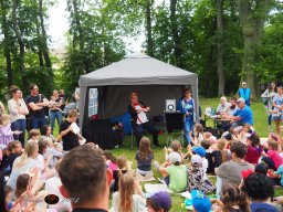 Pierre Mardue im Wasserschloss Kottingbrunn am 16. Juni  2024
